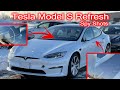 First Photos of the Refresh Model S Interior! New Features Spotted!