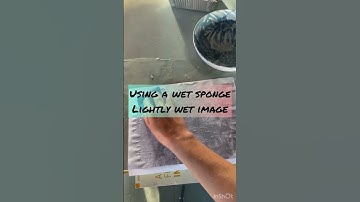 FAST EASY photo transfer onto encaustic TUTORIAL