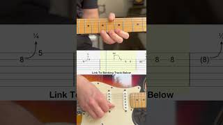 Funky Blues Guitar Lick In A Minor