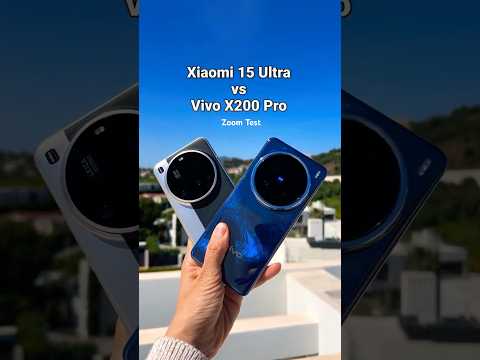 Vivo X200 Pro vs Xiaomi 15 Ultra CAMERA BATTLE: Zoom Test!
