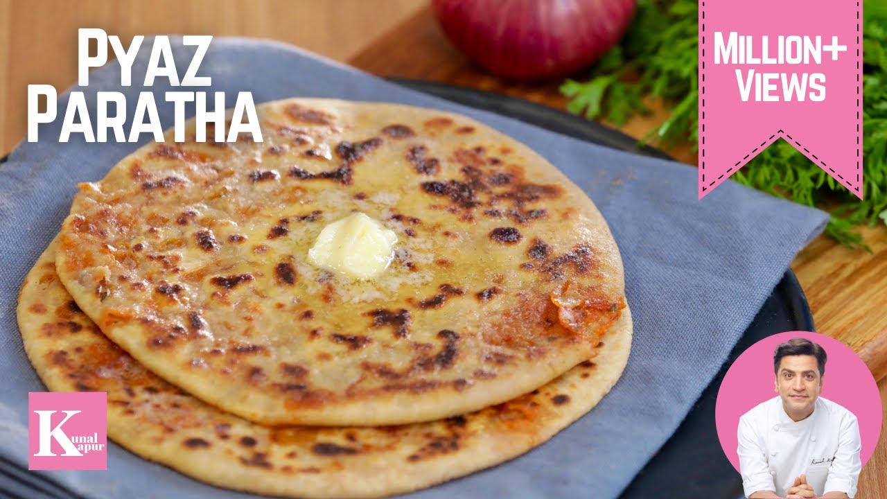 Pyaz Paratha Recipe | Onion Paratha Winter Recipe | प्याज़ के परोंठे  | Kunal Kapur Punjabi Recipe | Kunal Kapoor