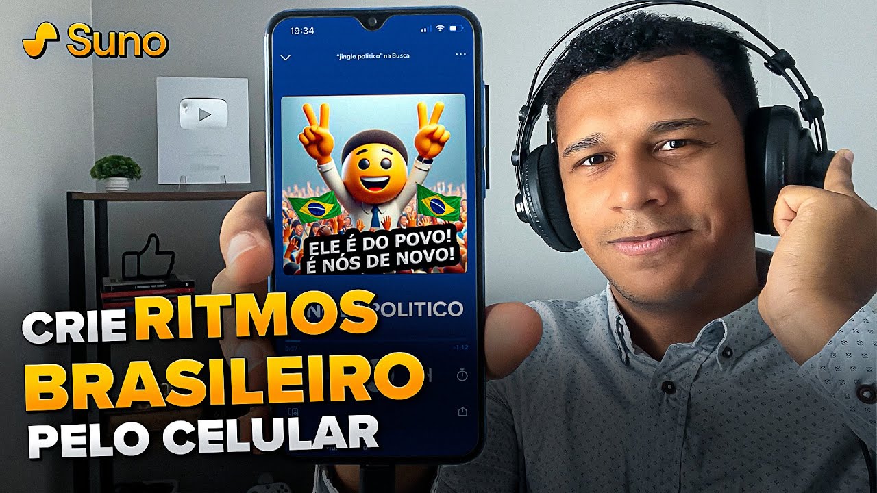 Como Fazer Jingle com IA - Ritmos Brasileiro e pelo Celular