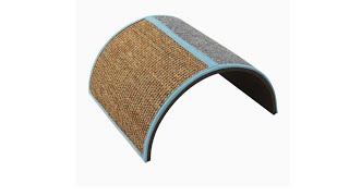 Review on The Boots Barkley Cat Wave Scratcher purchased on Amazon