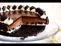 No Bake Oreo Cheesecake with Chocolate Ganache - Easy Recipe - Heghineh Cooking Show
