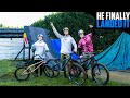 HE ACTUALLY LANDED THE WORLD’S FIRST TRICK AT MY MTB COMPOUND!!