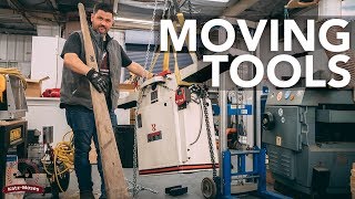 7 Ways to Move Heavy Tools and Equipment
