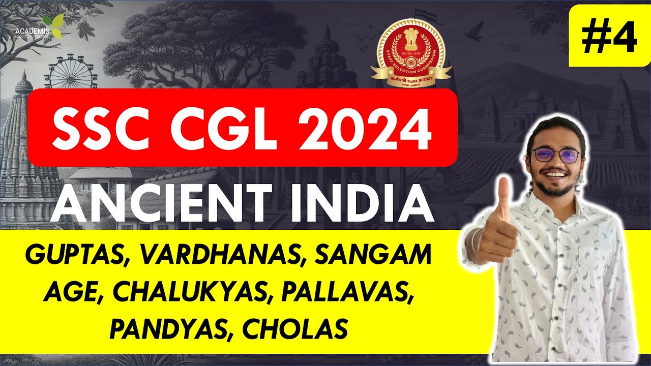 SSC CGL 2024 - STUDY PLAN - Revision Class - INDIAN HISTORY - 4 - YouTube