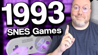 Best (and Worst) SNES Games You were Playing in 1993