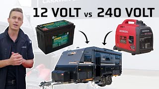 Why you NEED a GENERATOR for caravanning  12v vs 240v