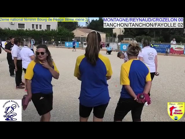 Miniature : 8eme de finale National féminin Bourg de Péage Mintagbe vs Tanchon