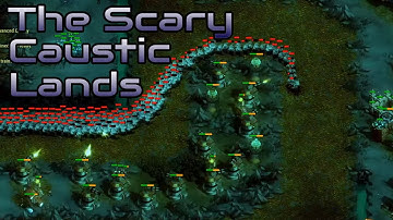 They are Billions - The Scary Caustic Lands (LV Bonus System) - custom map - No pause