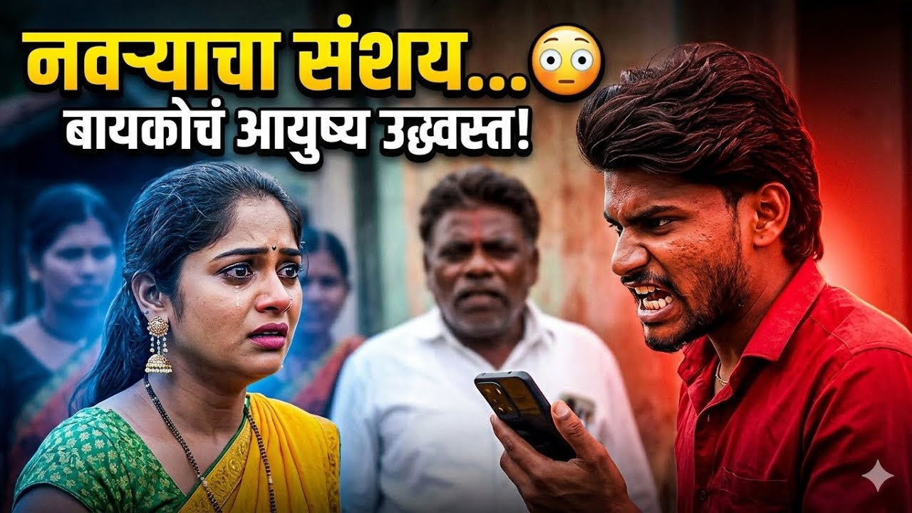 नवऱ्याचा एकच संशय… आणि बायकोचं आयुष्य बदललं😡