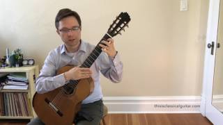 Video thumbnail of "Loch Lomond for Easy Guitar - Lesson & PDF"