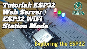 Tutorial: ESP32 Web Server | ESP32 WiFi Station Mode