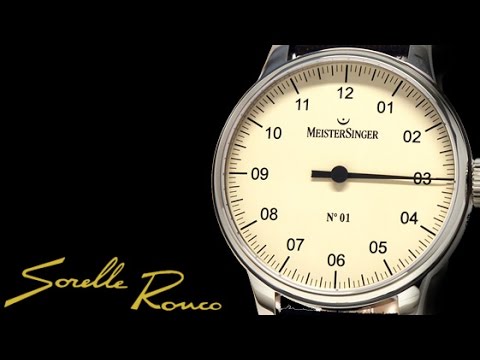 MeisterSinger N°01 Single Handed mechanical watch 