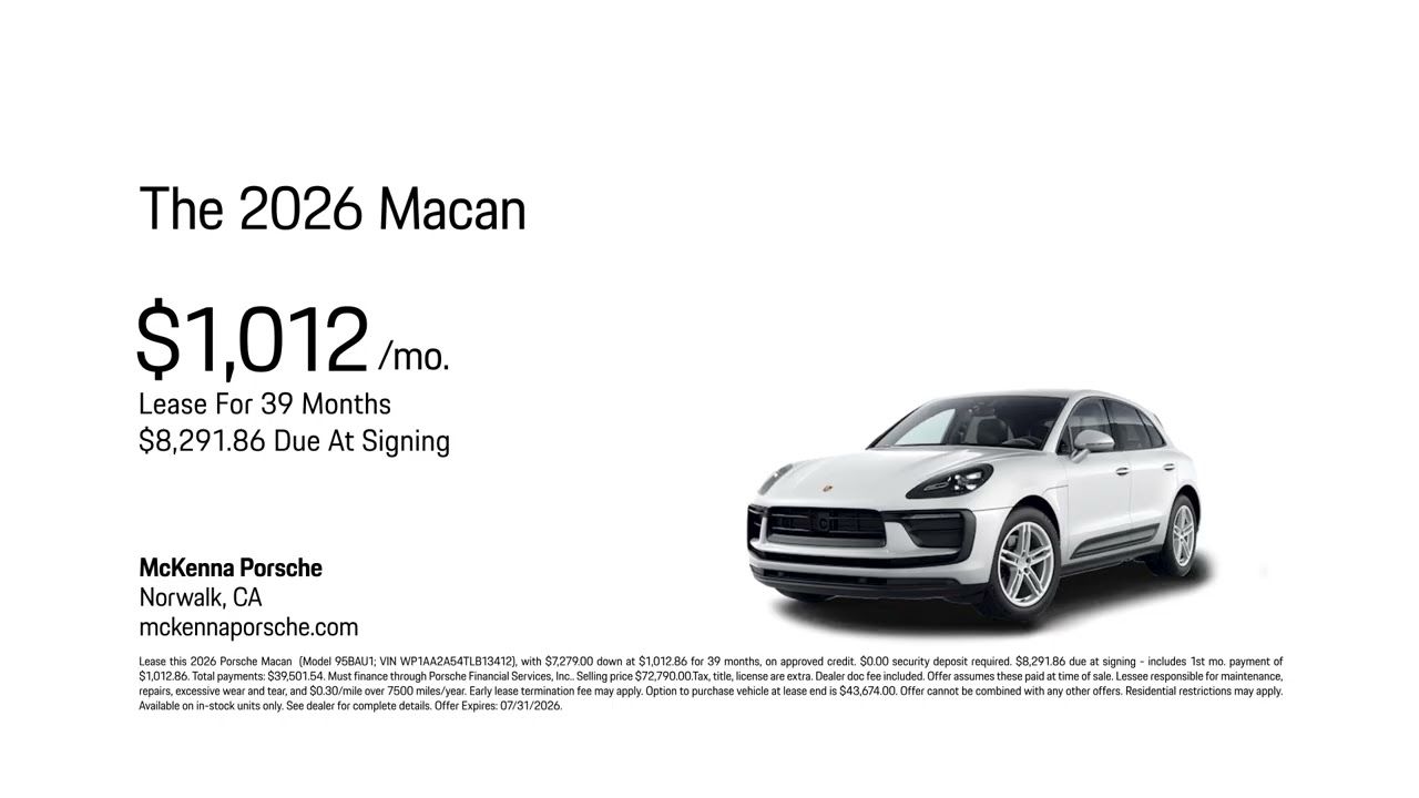 Porsche Macan 07/15/2026 7678252 - YouTube