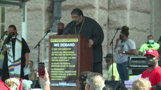 Voting rights rally: Advocates speak at Texas Capitol