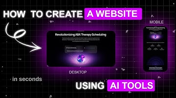 How to Create a Website Using AI Tools