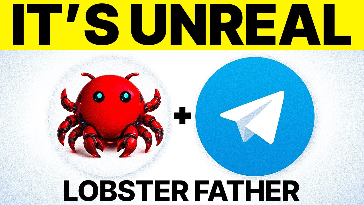 Lobster Father: New Telegram AI Agent is INSANE!