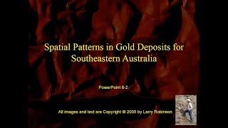 Famous PowerPoint 6-2  Spatial Patterns in Gold deposits for Southeastern Australia Net Worth