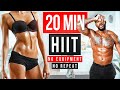 20 Minute FAT BURNING HIIT Cardio Workout! NO REPEAT | NO EQUIPMENT!