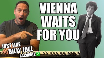 Learn To Play Piano | Vienna Waits For You - Billy Joel | Accurate Lesson | Easy Tutorial