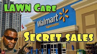 How to find Secret lawn care Sales using the Walmart App