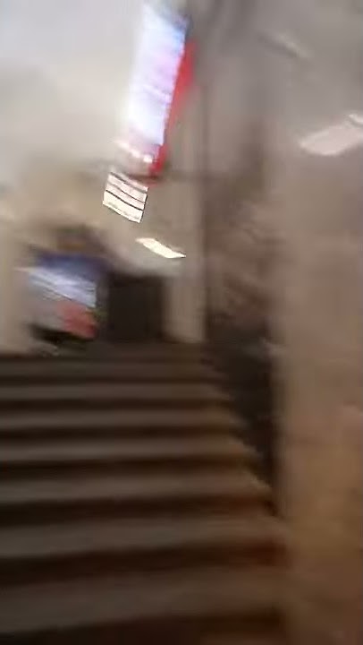 Выход на Балтийский вокзал со станции метро Балтийская спб. - YouTube