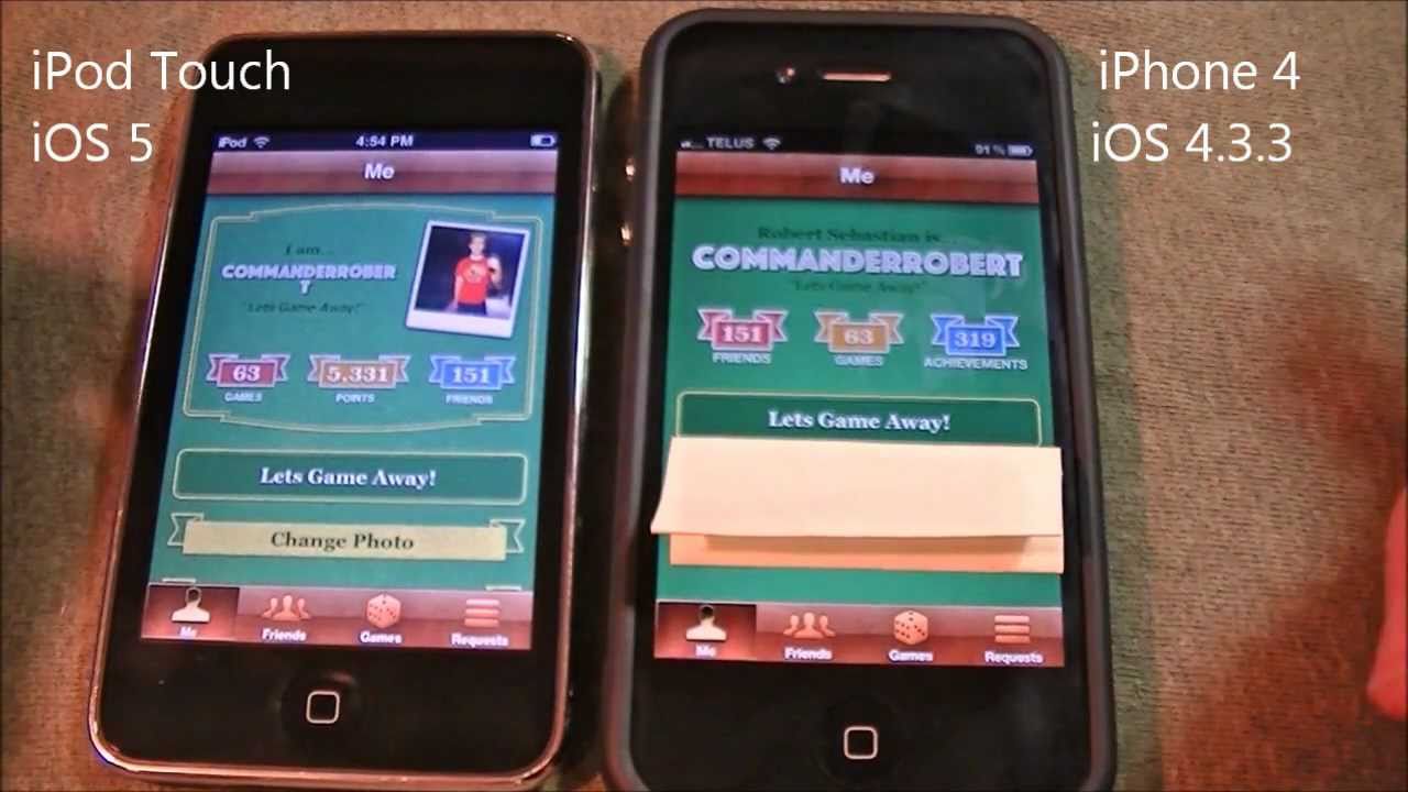 Ios 5 Game Center Tour Youtube