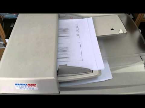 XEROX Workcentre 5955 in action scan with 200 pages per minute