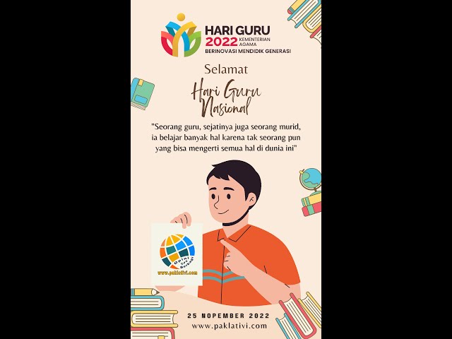 Selamat Hari Guru Nasional Tahun 2022 class=