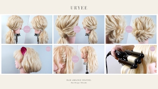 簡単にできる波ウェーブ巻き ヘアアレンジ ５選