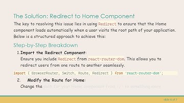 How to Ensure Your React App Loads the Home Page Properly and Routes to Other Pages