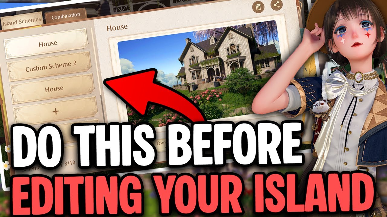 ⚠️ Don’t Lose Your Island! How to Save Your Base Layout & Use Scheme Codes | Infinity Nikki V1.9