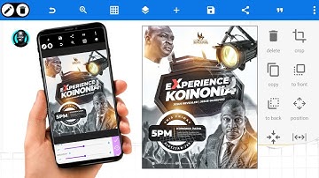 DAG 3: HOE MAAK JE DIT KOINONIA FLYERONTWERP IN PIXELLAB