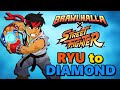 Ryu to Diamond • Brawlhalla x Street Fighter 1v1 Gameplay