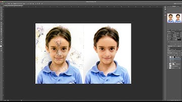 Photo Restoration in Photoshop (Timelapse)