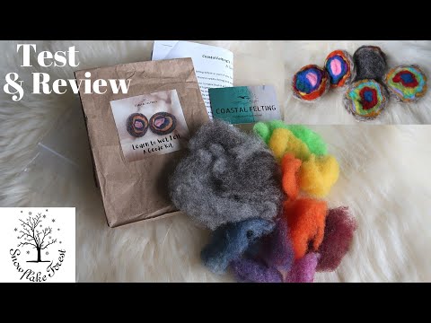 How to: felt snowflakes Tutorial – Felting