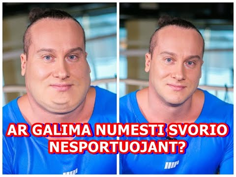 Video: Kaip numesti svorio per savaitę (su nuotraukomis)