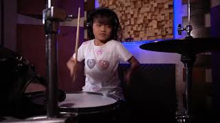 SUPER FUNK - FUNKY KOPRAL (Drum Cover) | Aurelia Putri