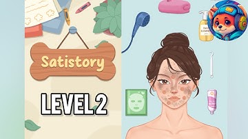 Satistory: Tidy Up ASMR Game – Level 2 Walkthrough Solutions | iOS / Android Gameplay