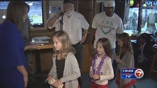 Community Raises Nearly $5,000 For 8-Year-Old Triplet Girls With Brain Tumors