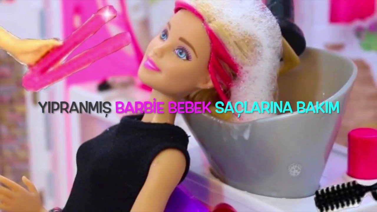 Yipranmis Barbie Sac Bakimi Nasil Yapilir Saclari Nasil Duzeltilir Barbieler Alemi Tv Youtube