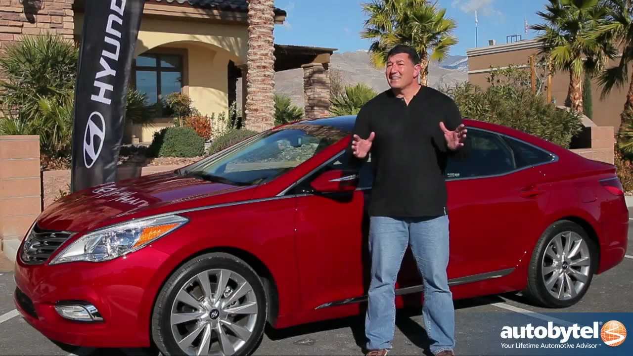 2012 Hyundai Azera Test Drive & Car Review - YouTube