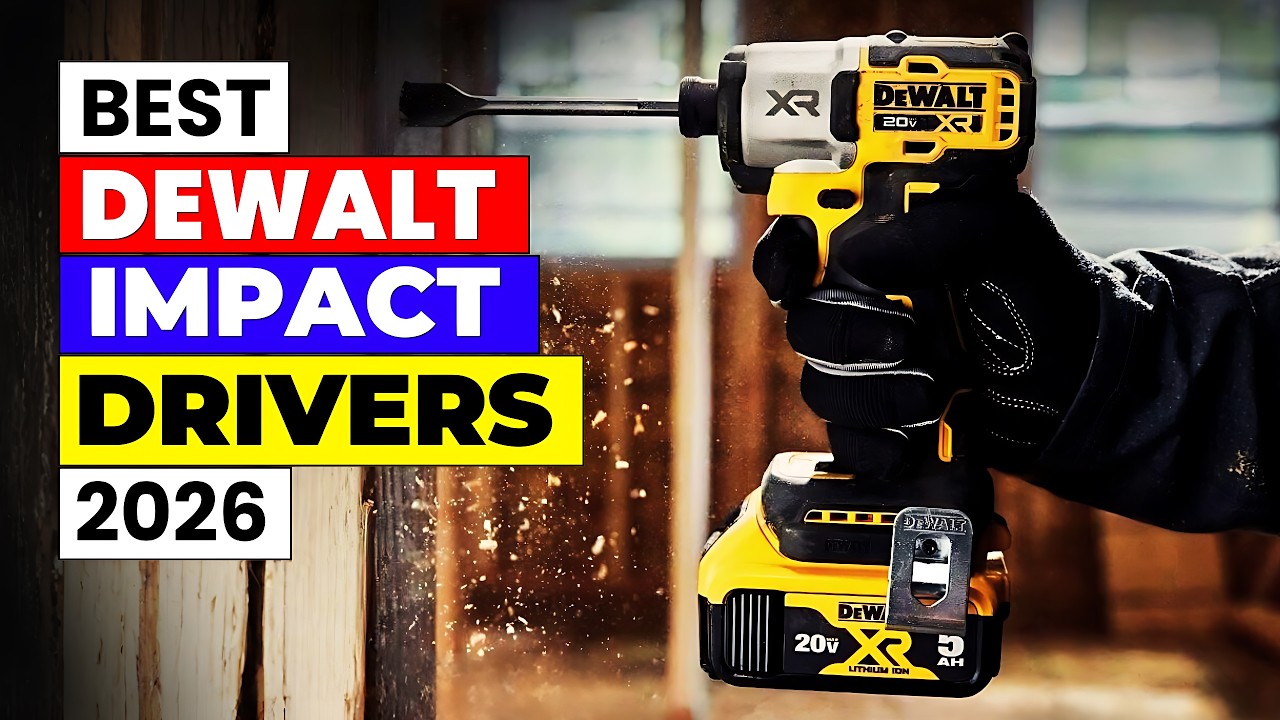 The BEST Dewalt Impact Drivers of 2026 – Top 5 Reviewed!