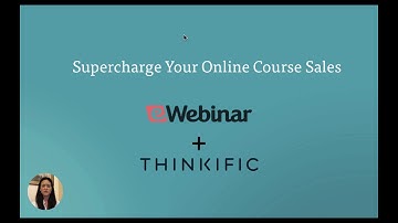 Supercharge your Thinkific Course Sales with eWebinar