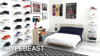 IKEA® and HYPEBEAST Design the Ideal Sneakerhead Bedroom