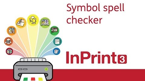 InPrint 3 - Symbol spell checker