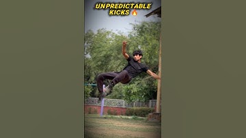Unpredictable Kicks 🥋🔥 #taekwondo #karate #motivation #trick #training #speed #power #shorts