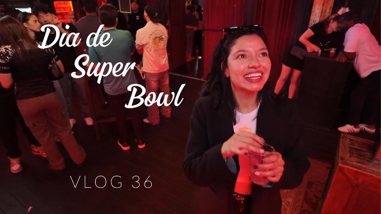 Vlog 36 Super Bowl Sunday 🏈✨